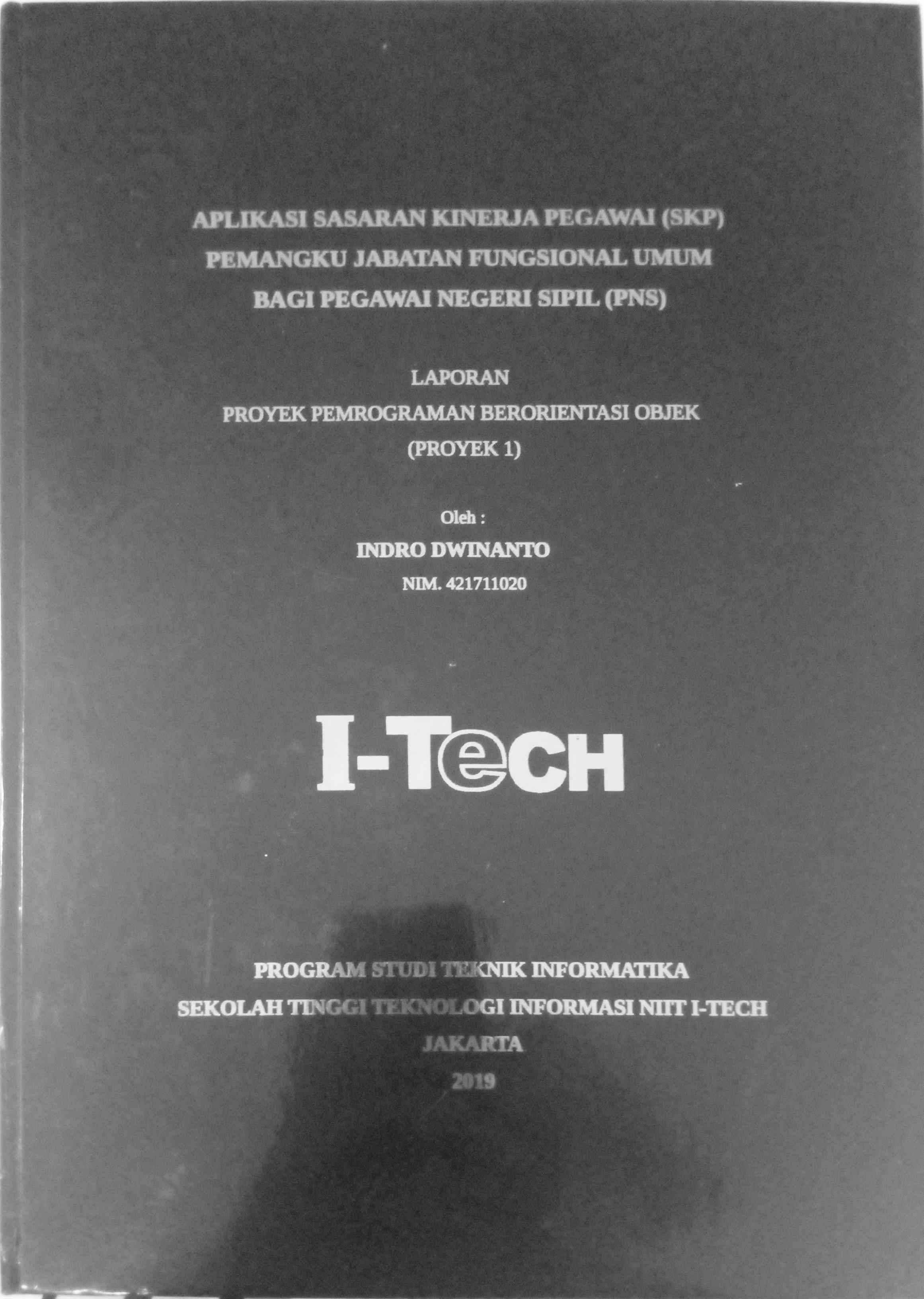 Cover APLIKASI SASARAN  KINERJA PEGAWAI (SKP) PEMANGKU JABATAN FUNGSIONAL UMUM BAGI PEGAWAI NEGERI SIPIL (PNS)