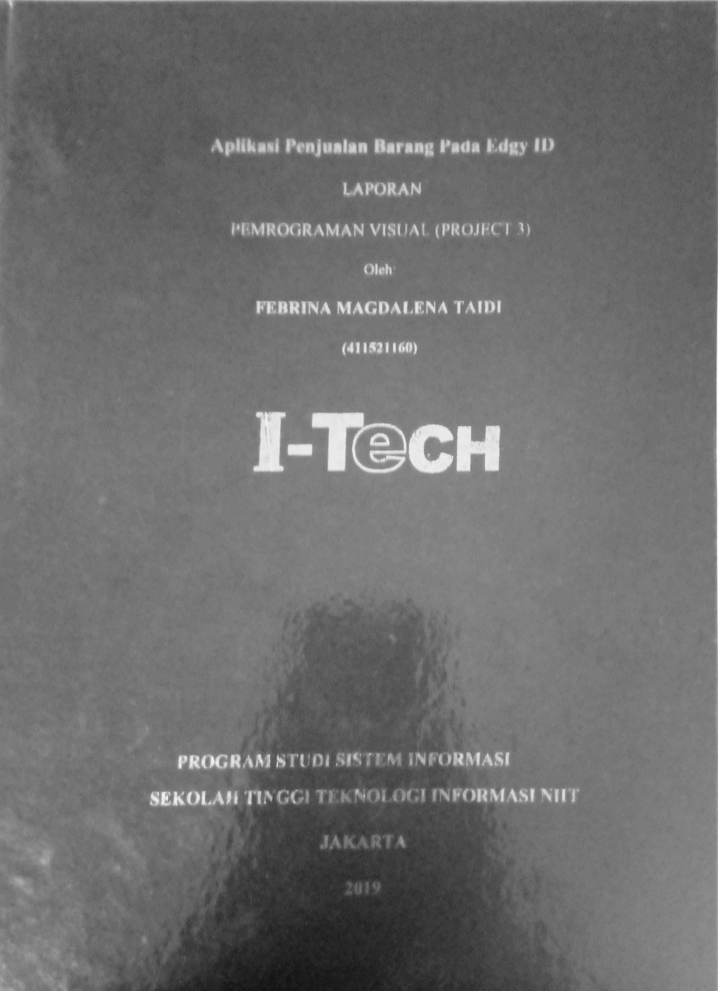 Cover Aplikasi Penjualan  Barang PADA EDGY ID