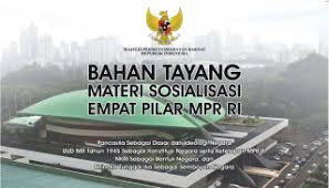 Cover BAHAN TAYANG MATERI SOSIALISASI EMPAT PILAR MPR RI