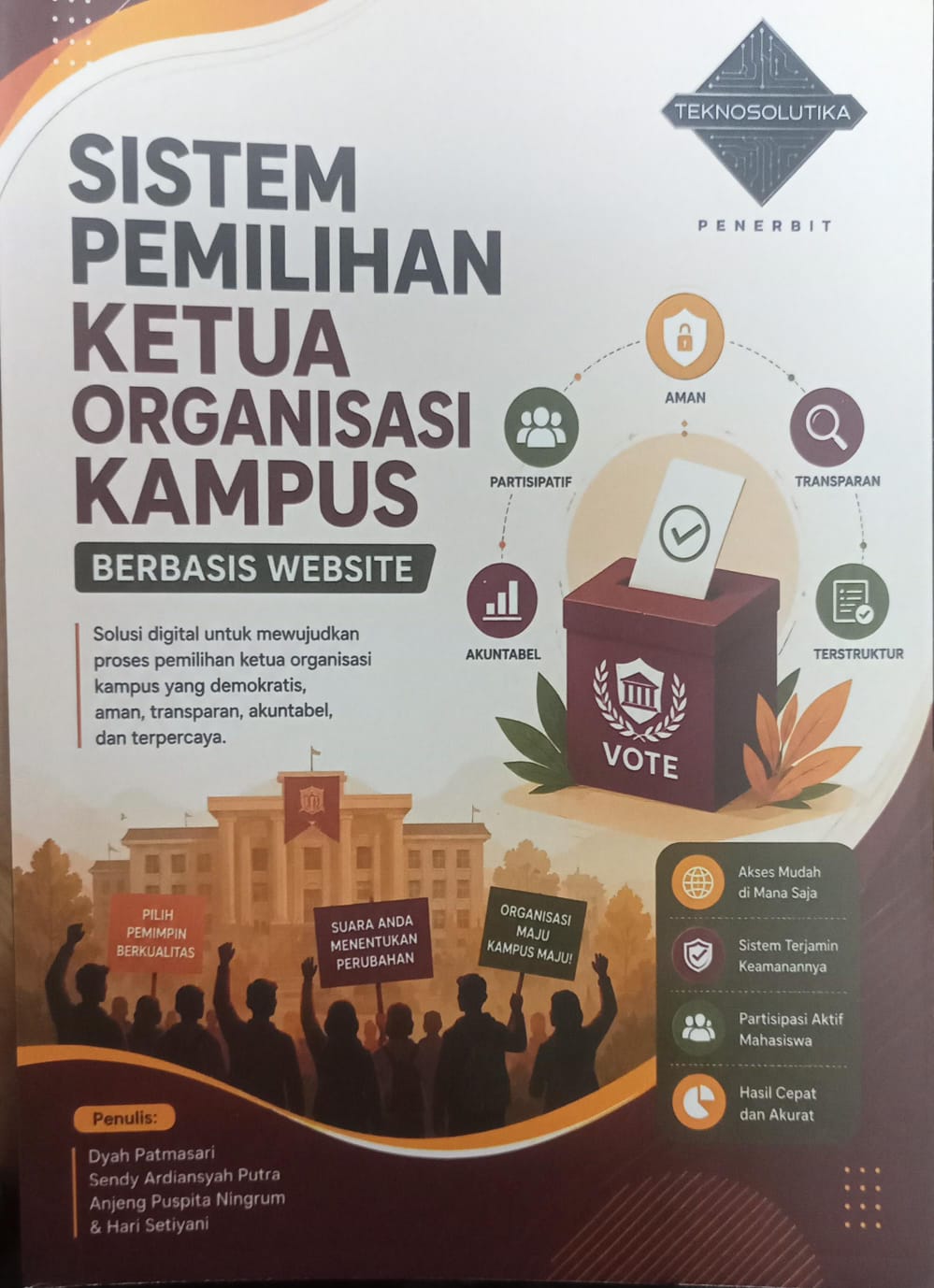 Cover SISTEM PEMILIHAN KETUA ORGANISASI KAMPUS
