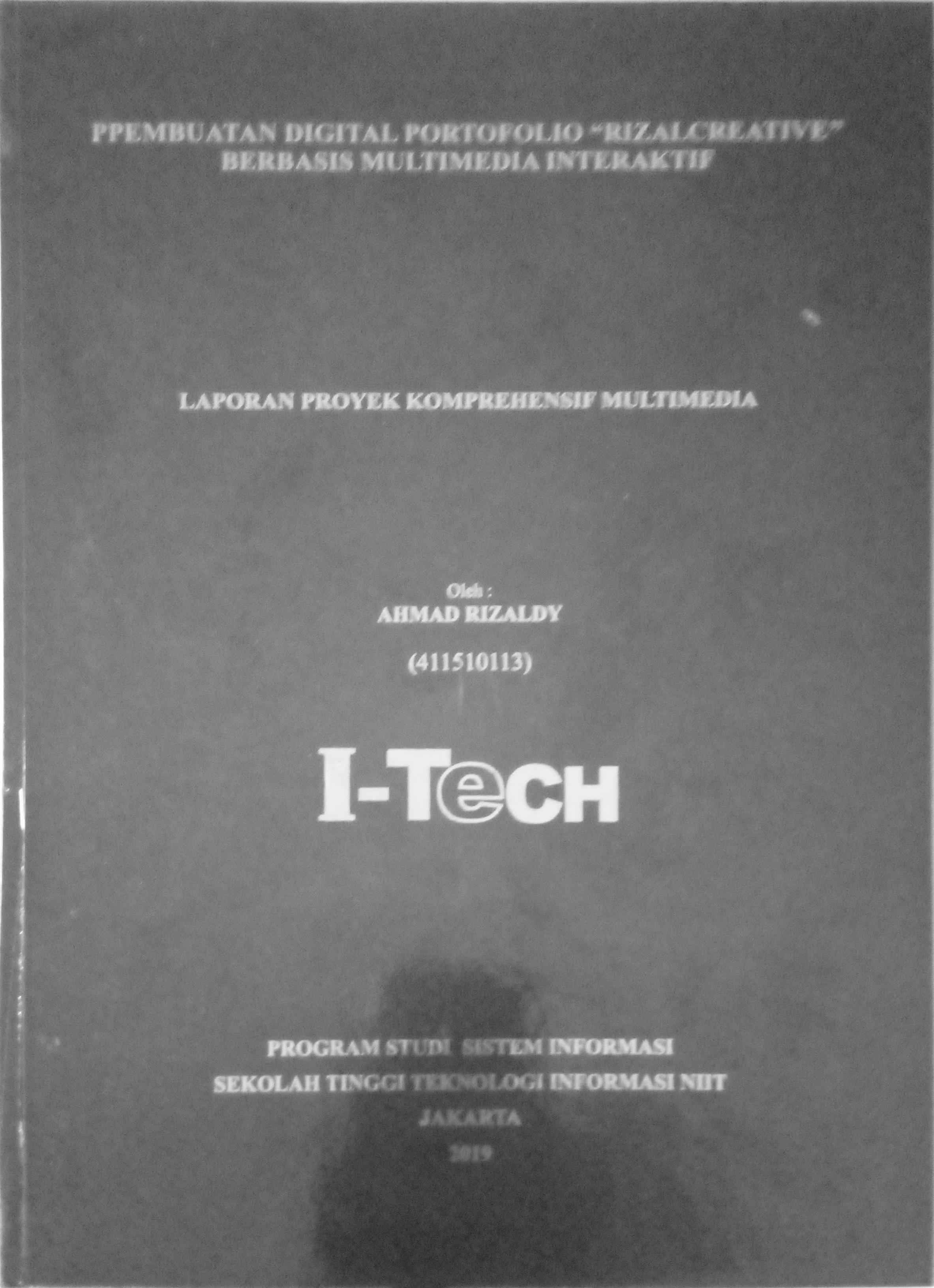 Cover PPEMBUATAN DIGITAL  PORTOFOLIO  _RIZALCREATIVE_BERBASIS MULTIMEDIA INTERAKTIF