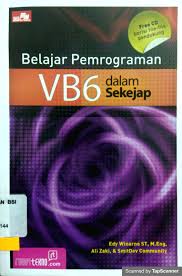 Cover Belajar Pemrograman VB6 dalam Sekejap
