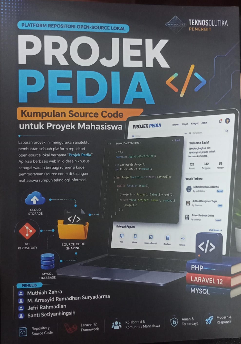 Cover PLATFORM REPOSITORI OPEN-SOURCE LOKAL PROJEK PEDIA