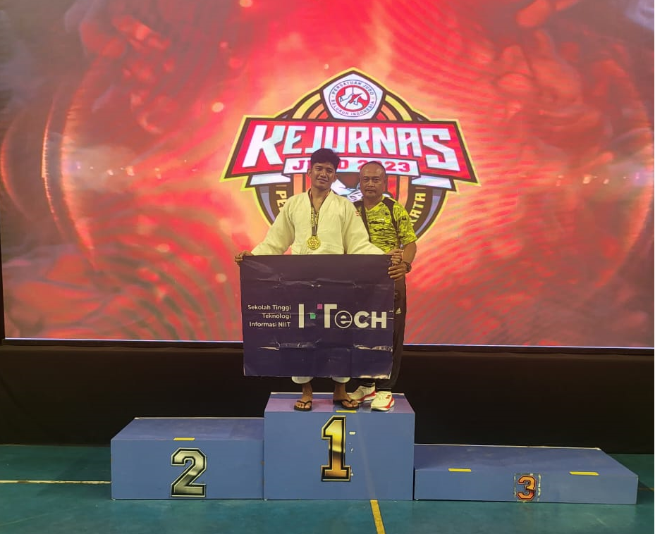 Mahasiswa STTI NIIT I-Tech Juara 1 Kejurnas Judo Mahasiswa Tahun 2023 di Bandung