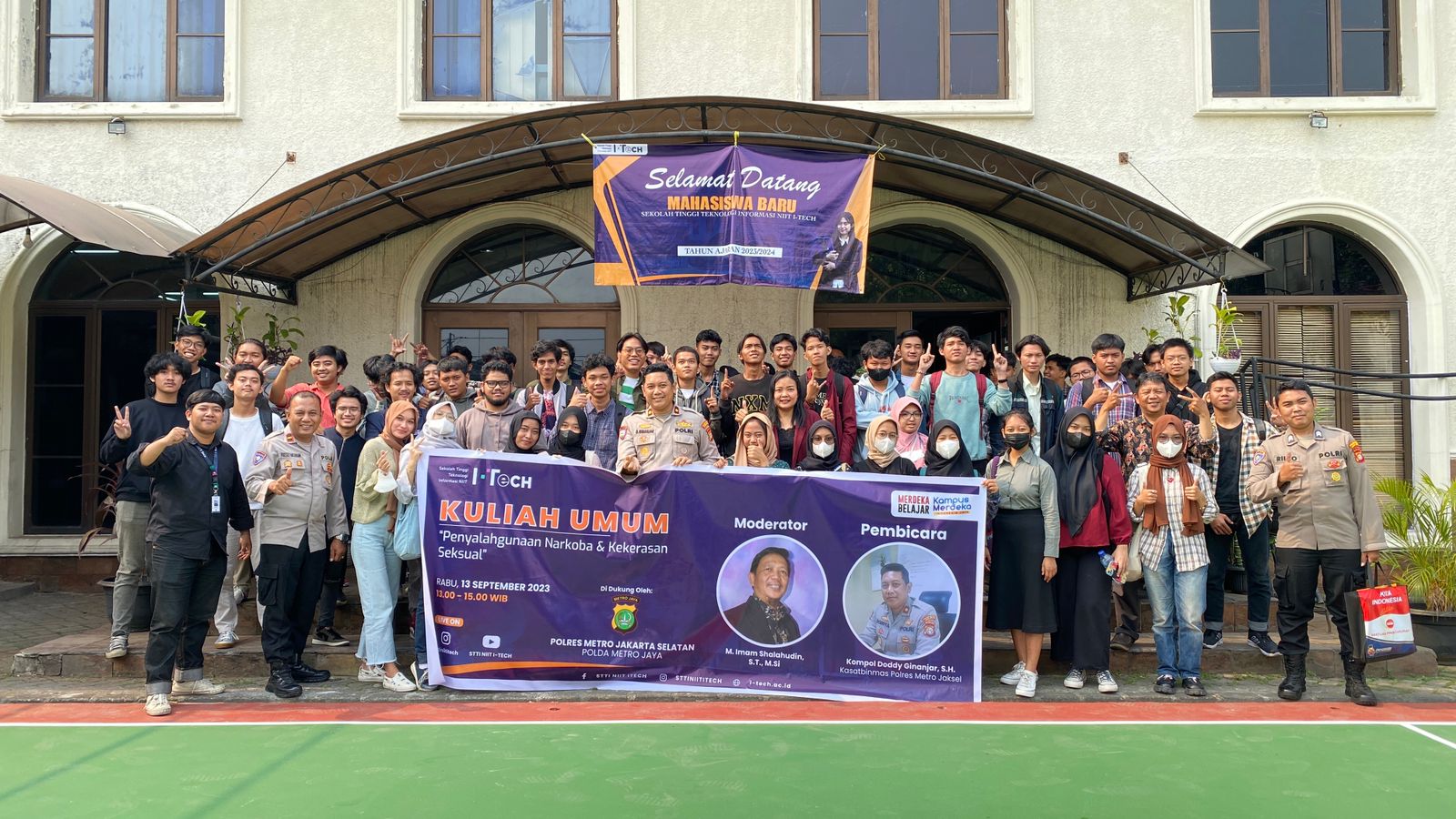 STTI NIIT I-Tech Kuliah Umum bersama Polres Metro Jakarta Selatan