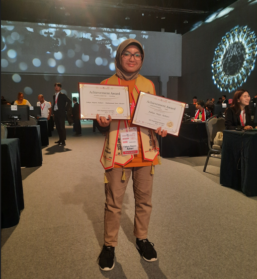 Prestasi Gemilang Mahasiswi STTI NIIT I-Tech dalam kancah International