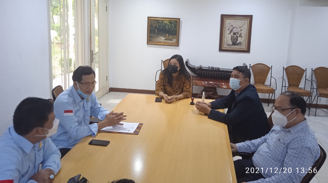 Kunjungan Ketua dan Sekjen KOMINDO ke STTI NIIT